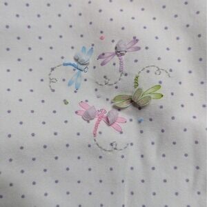 Magnolia Baby Pima Cotton Swaddle Blanket | Dragonfly Print | Peru